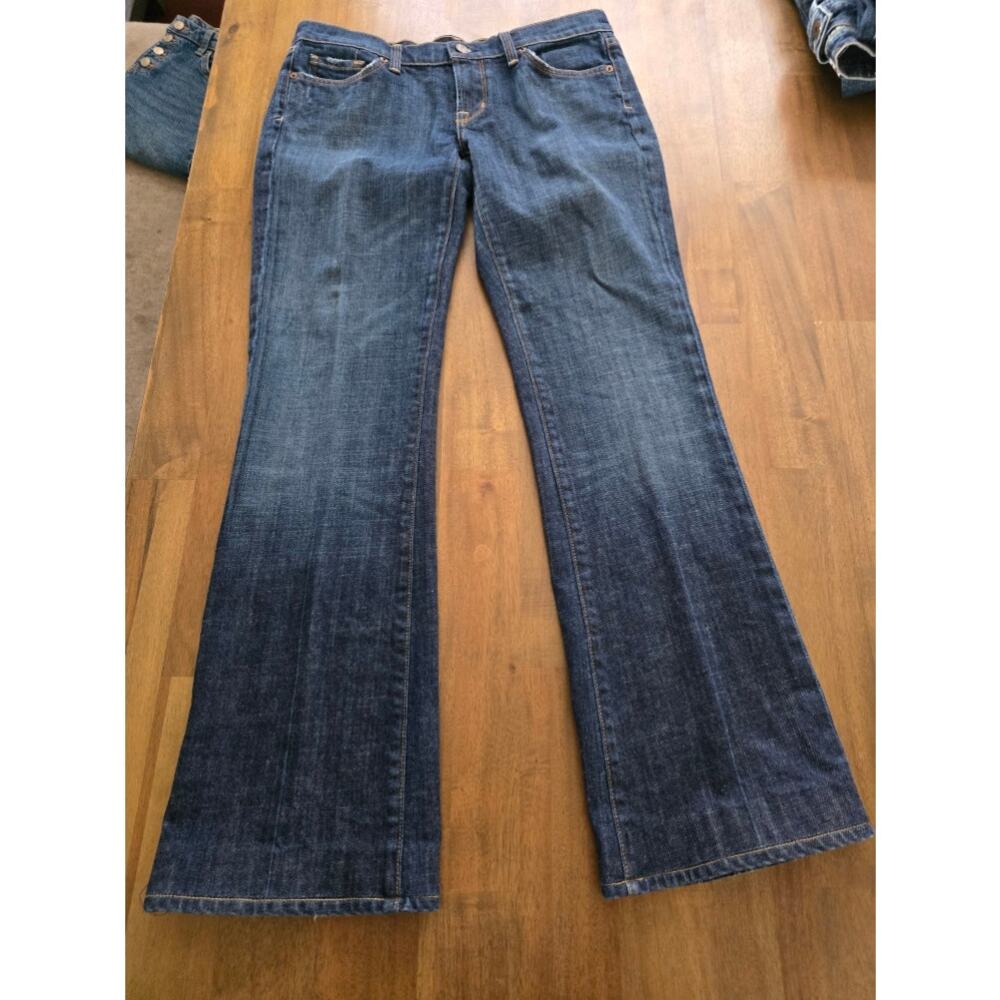 Citizens of Humanity Kelly #001 Low Waist Bootcut Jeans Blue Size 29 - Picture 2 of 9